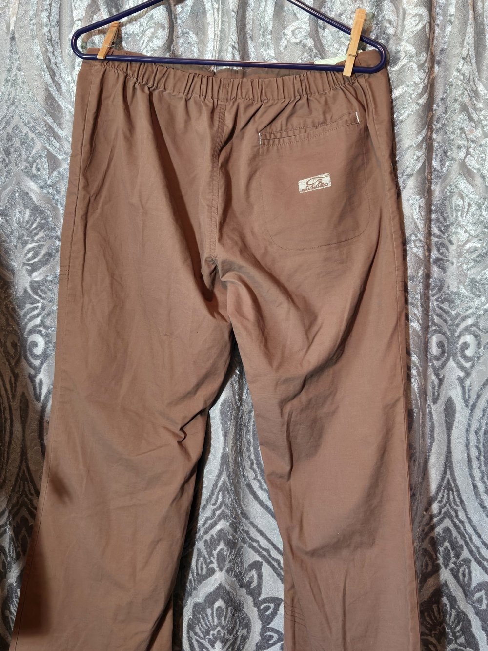 Drawstring Pants - Brown - Picture 2 of 3